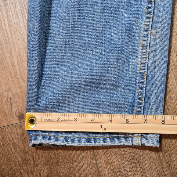 Vintage Levi’s 550 Jeans 34x34 Made in USA 1996 Light Wash Relaxed Fit Tapered - Picture 10 of 14